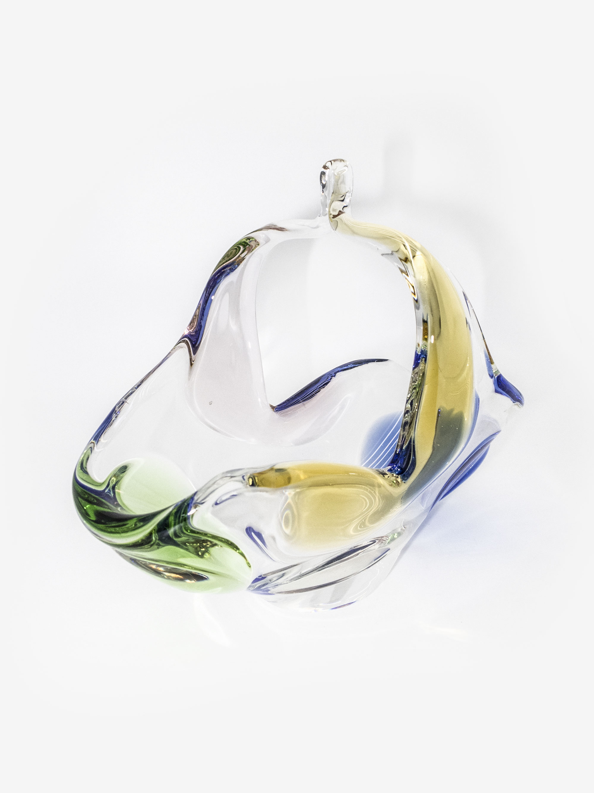 Multicolored Rhapsody Glass Bowl