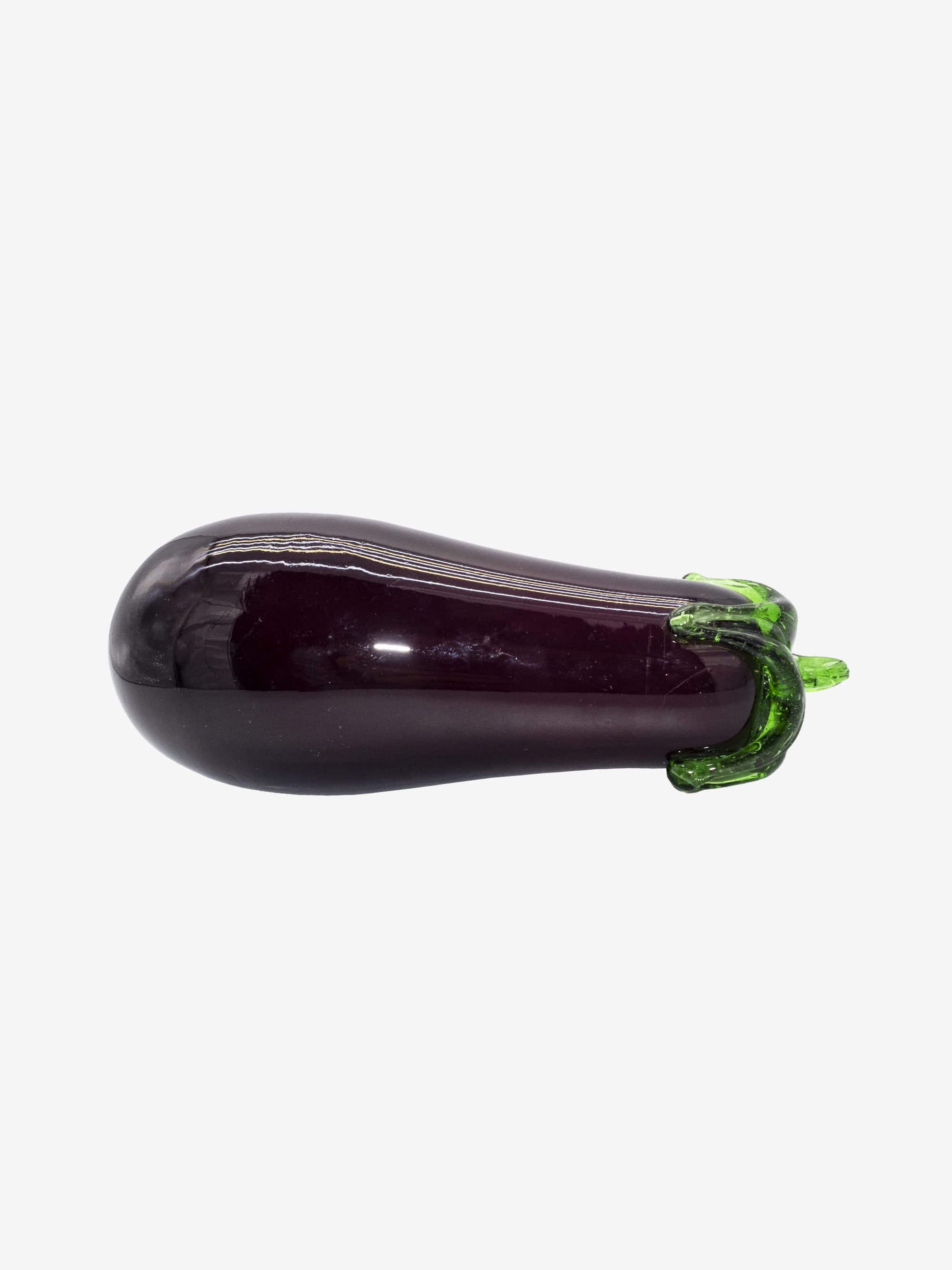 Murano Glass Eggplant