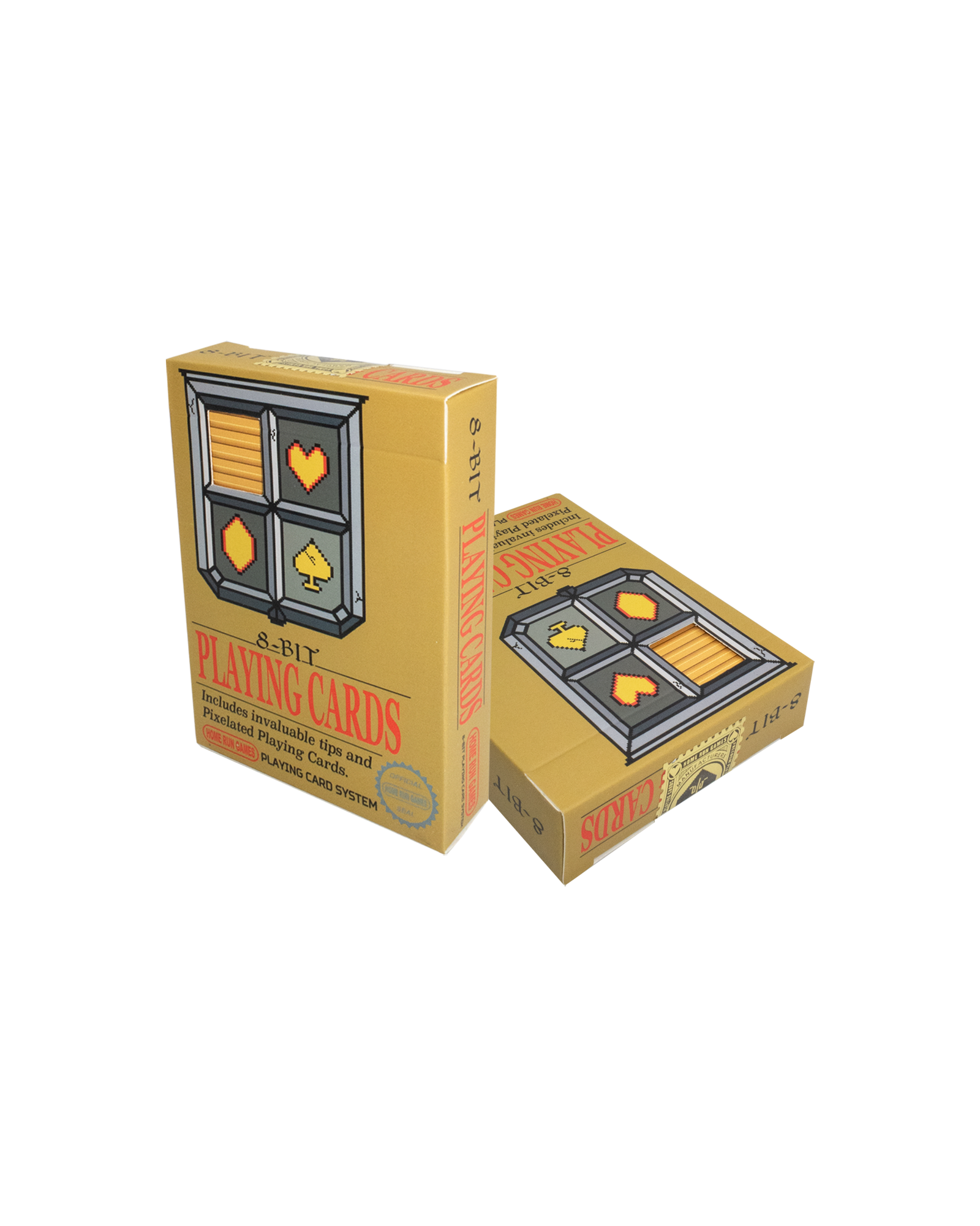 8-Bit Gold Playing Cards